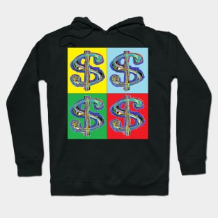 Dollar Cash Pop art Hoodie